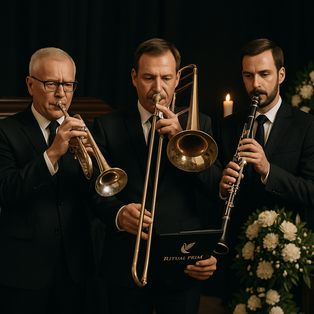 Orchestră de fanfară funerară
